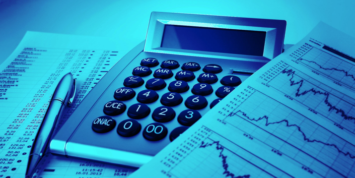 Calculator and charts and documents